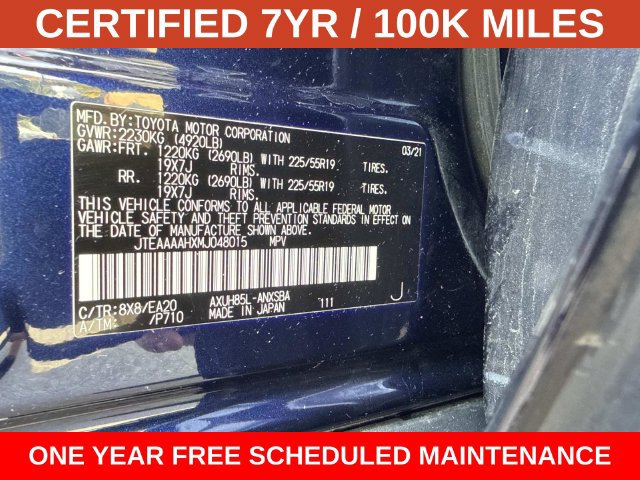 Used 2021 Toyota Venza Limited w/ Carpet Mat Package (TMS) AWD/4WD image 30