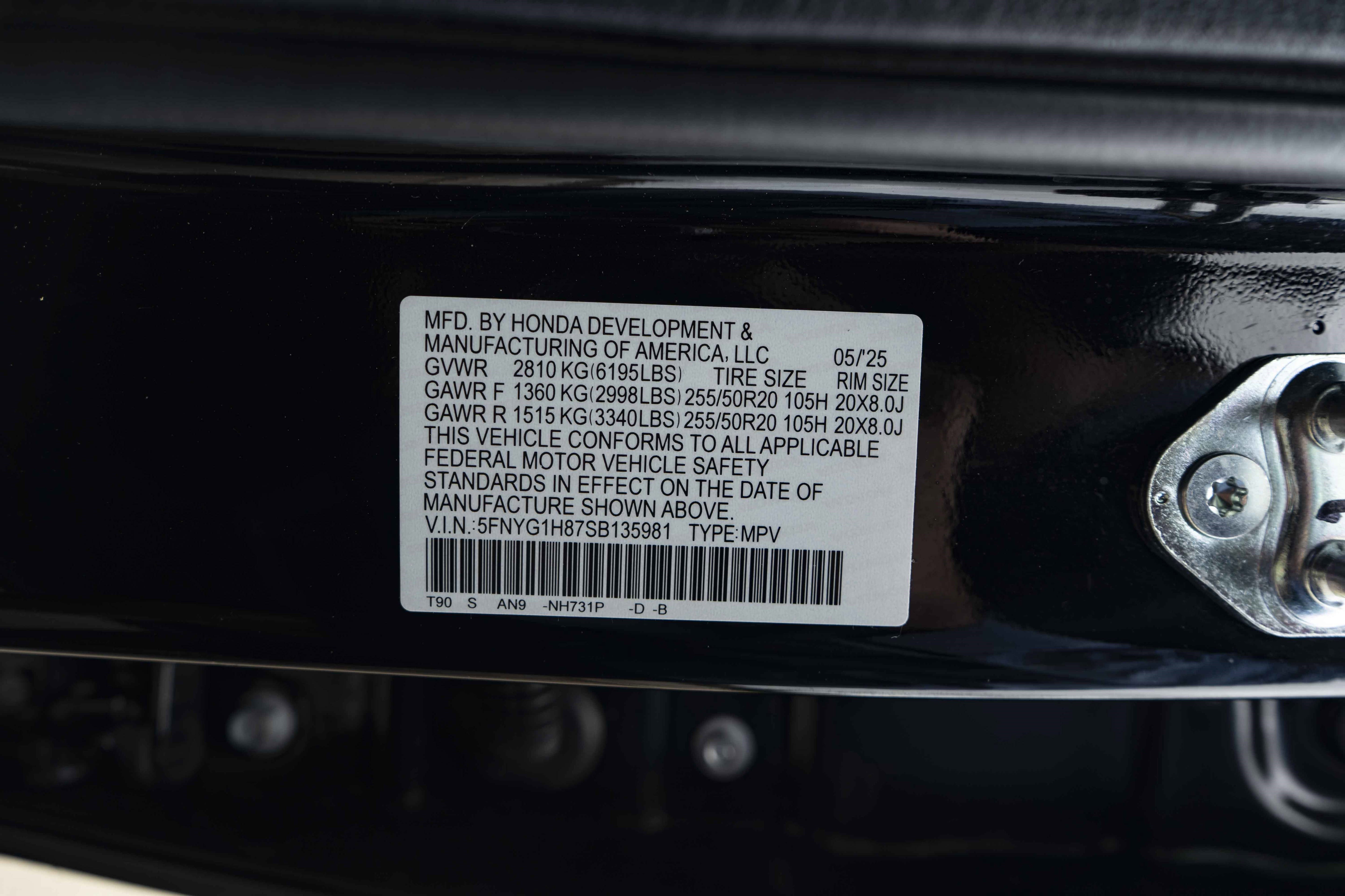 Used 2025 Honda Pilot Elite image 49