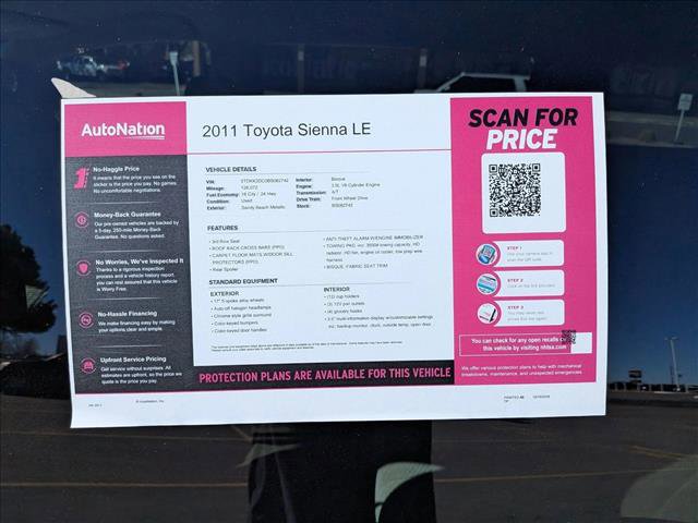 Used 2011 Toyota Sienna LE w/ Towing Pkg image 22