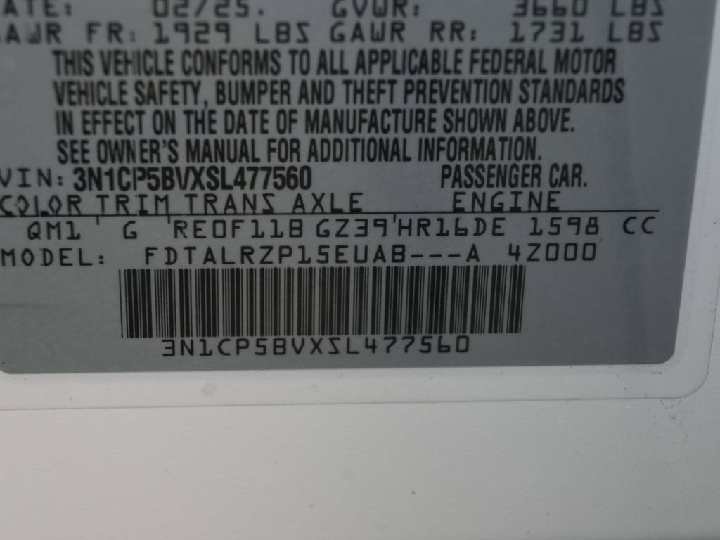 Used 2025 Nissan Kicks Play S image 15