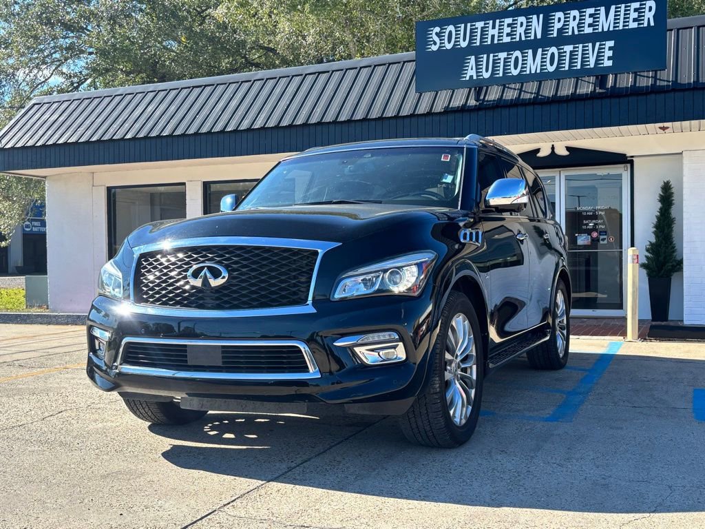 Used 2017 INFINITI QX80 2WD w/ Deluxe Technology Package