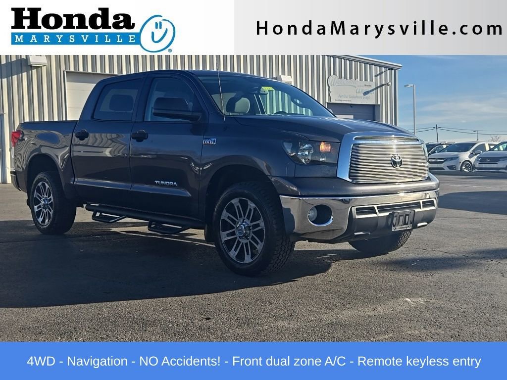 Used 2012 Toyota Tundra 4x4 CrewMax w/ Tow Pkg image 1