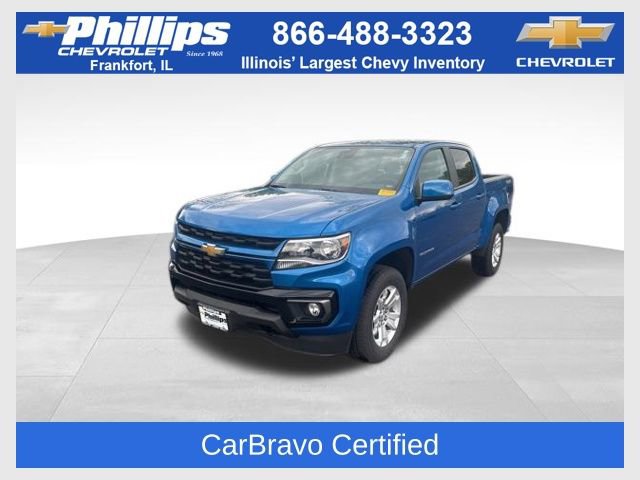 Certified 2021 Chevrolet Colorado LT w/ Safety Package AWD/4WD image 1
