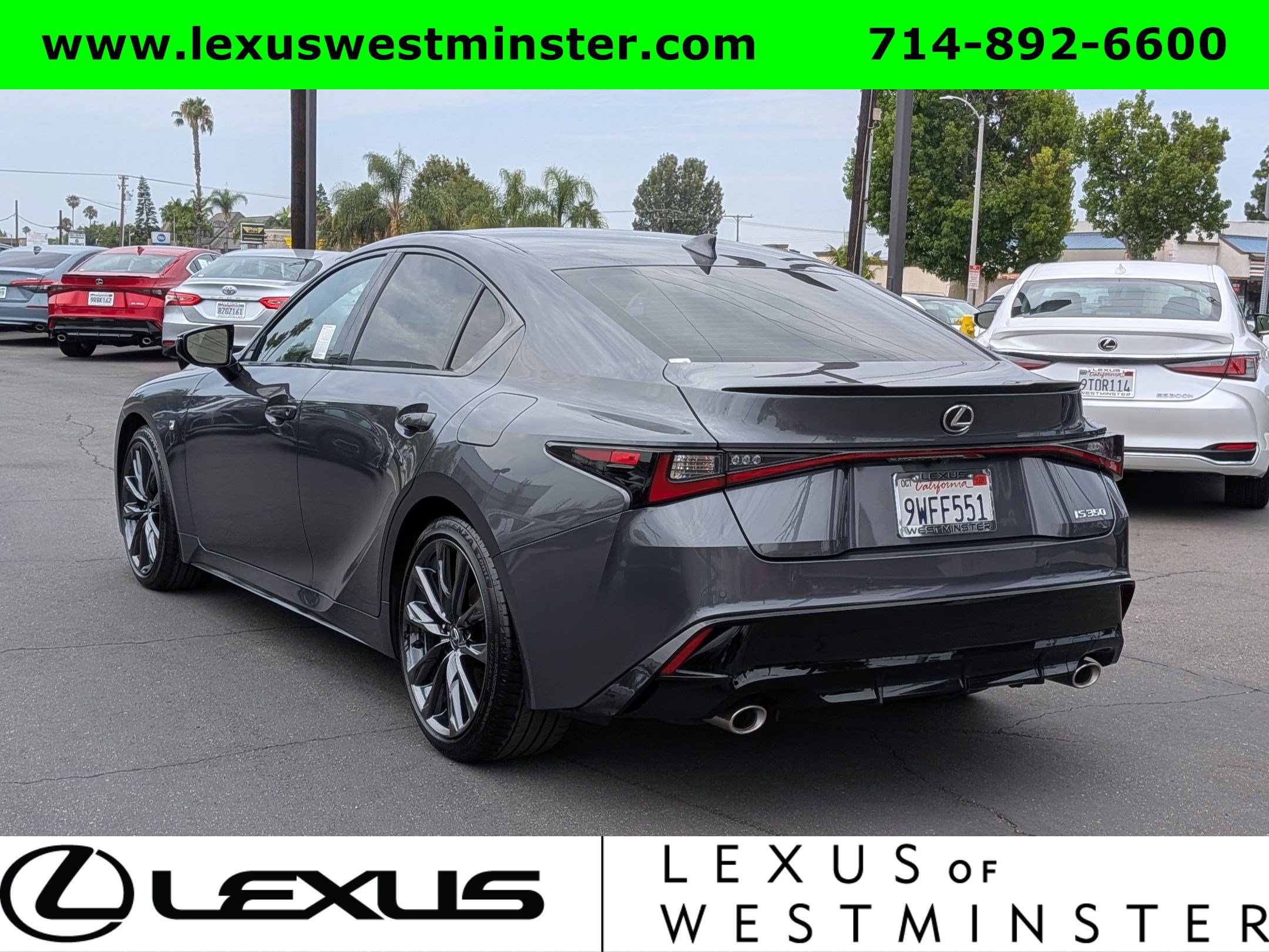 Certified 2025 Lexus IS 350 F Sport w/ Navigation Package RWD image 11