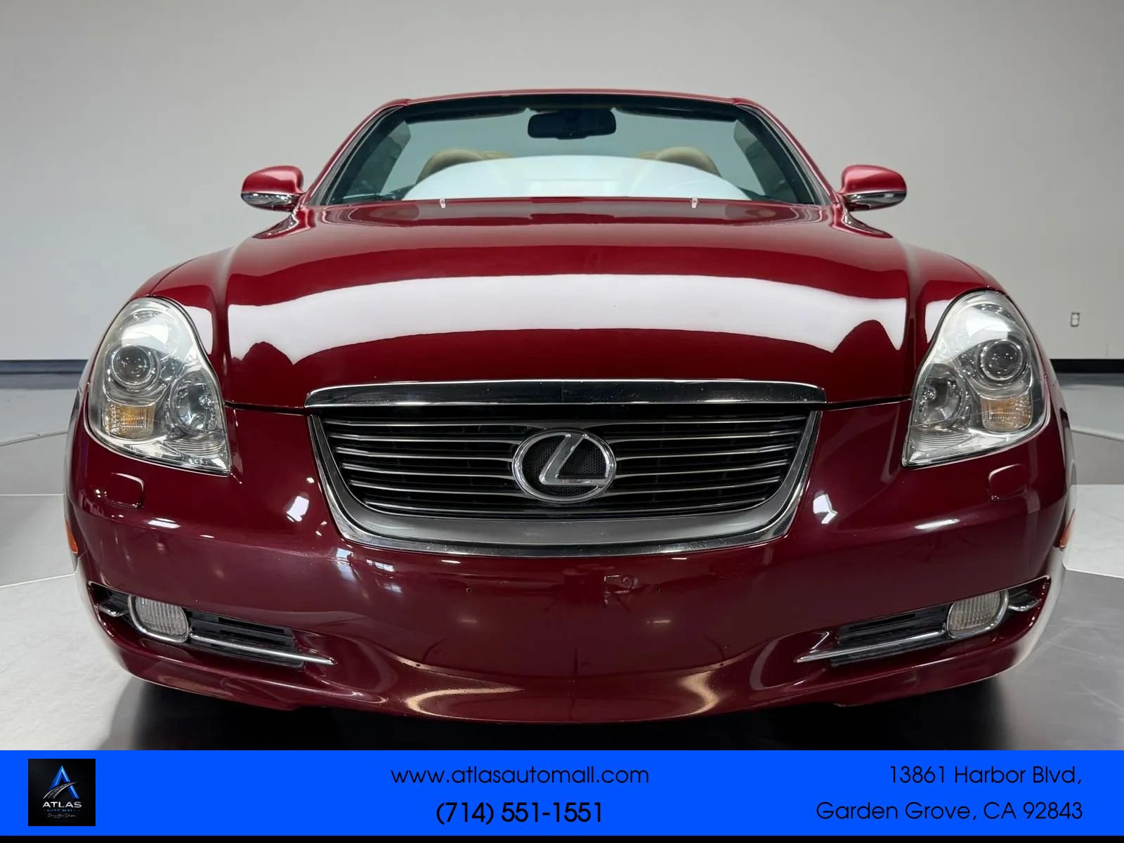 Used 2007 Lexus SC 430 Convertible w/ Preferred Accessory Pkg RWD image 3