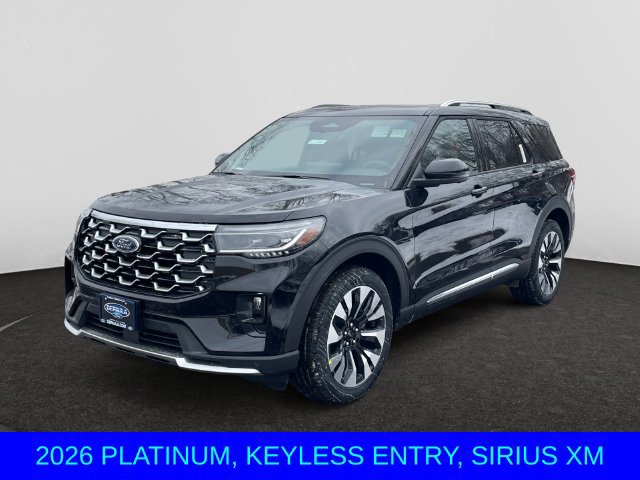 New 2026 Ford Explorer Platinum w/ LUX Leather Package