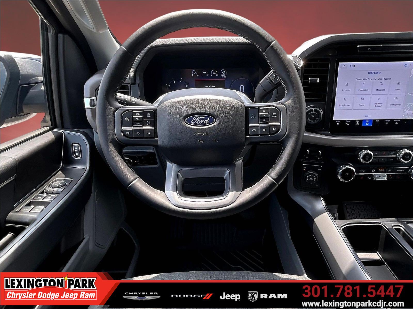 Used 2025 Ford F150 XLT w/ Equipment Group 302A MID AWD/4WD image 9
