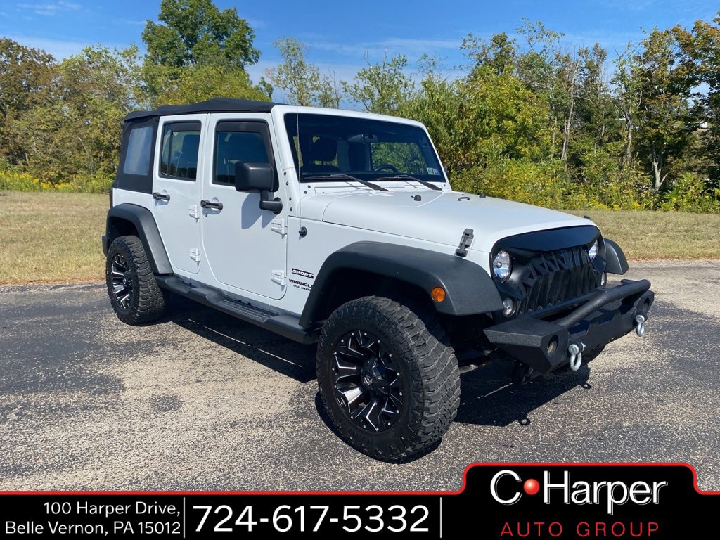 Used 2016 Jeep Wrangler Unlimited Sport w/ Connectivity Group