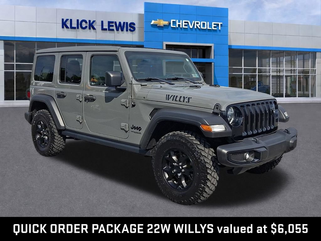 Used 2021 Jeep Wrangler Unlimited Sport AWD/4WD 360° Tour