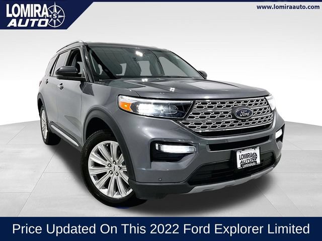 Used 2022 Ford Explorer Limited w/ Class IV Trailer Tow Package