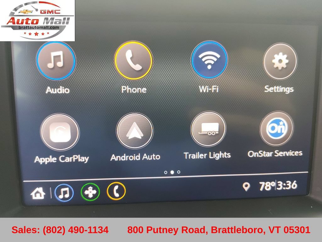 Used 2021 Chevrolet Silverado 1500 Custom Trail Boss w/ Midnight Edition AWD/4WD image 21