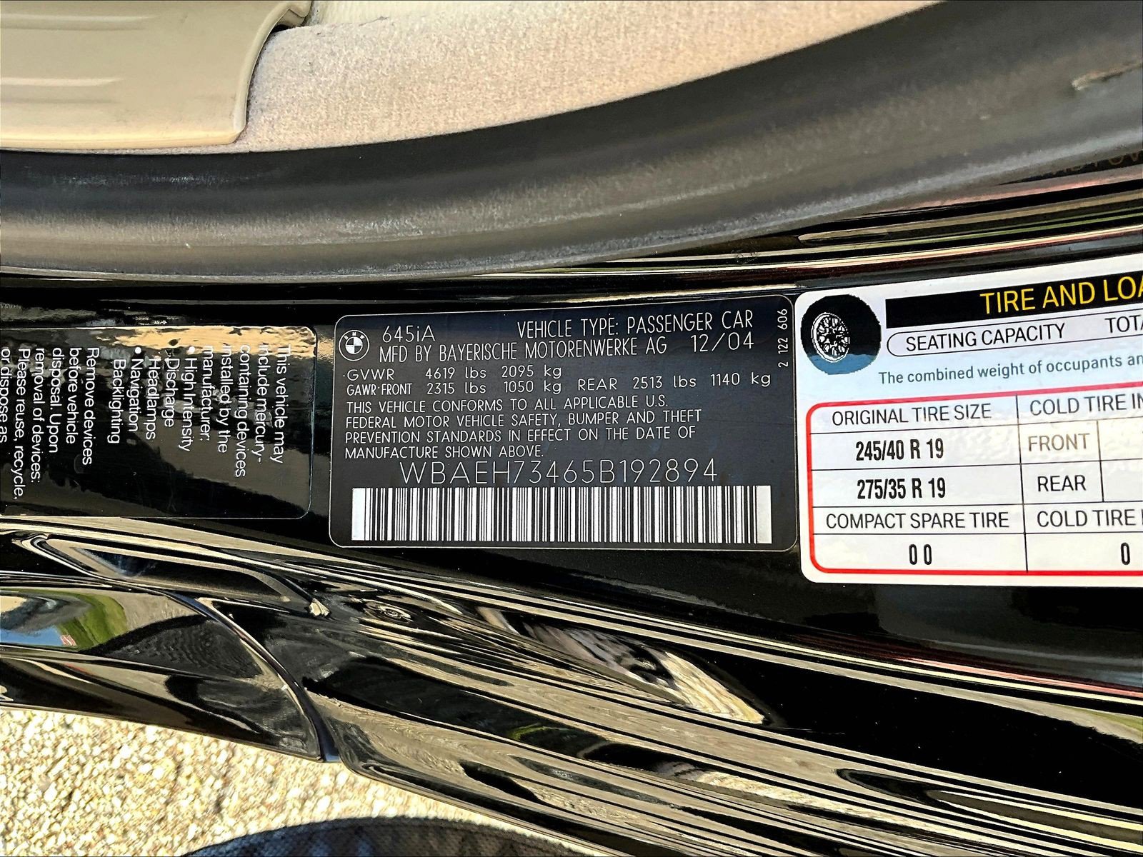 Used 2005 BMW 645Ci Coupe RWD image 17