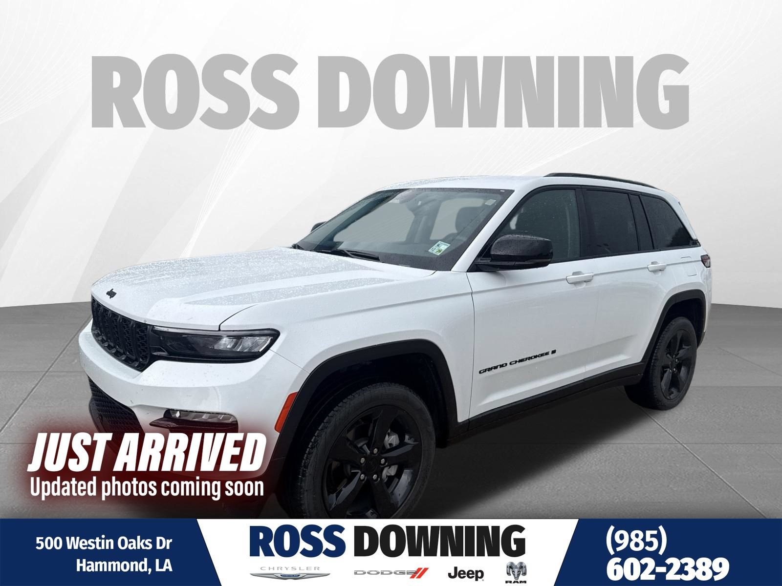 Used 2023 Jeep Grand Cherokee Limited w/ Black Appearance Package