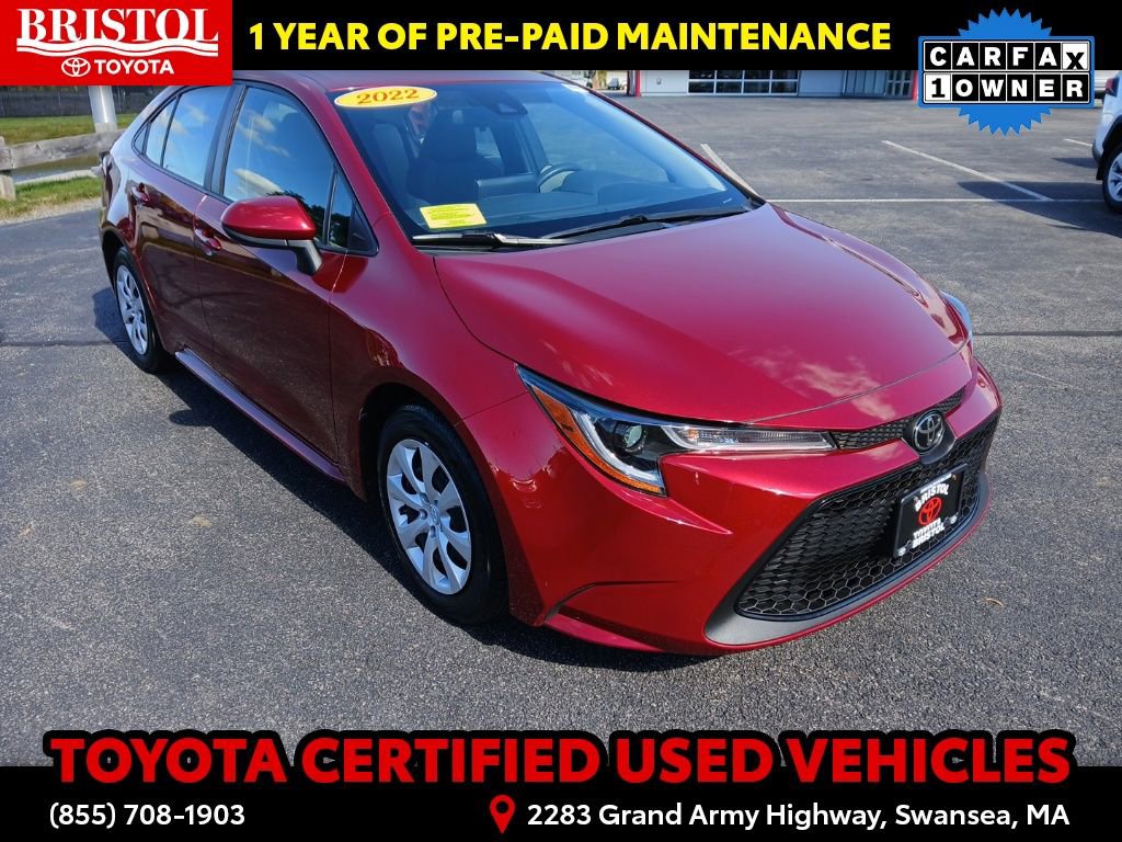 Certified 2022 Toyota Corolla LE