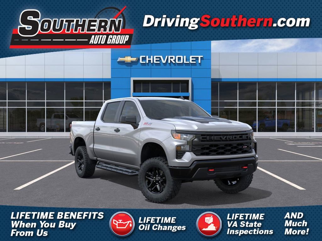 New 2026 Chevrolet Silverado 1500 Custom Trail Boss AWD/4WD image 1