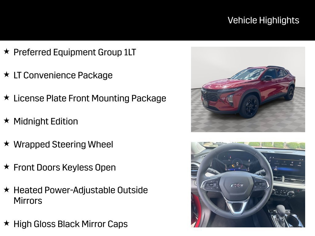 New 2026 Chevrolet Trax LT w/ Midnight Edition FWD image 8