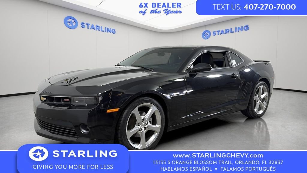 Used 2014 Chevrolet Camaro LT w/ RS Package RWD image 1