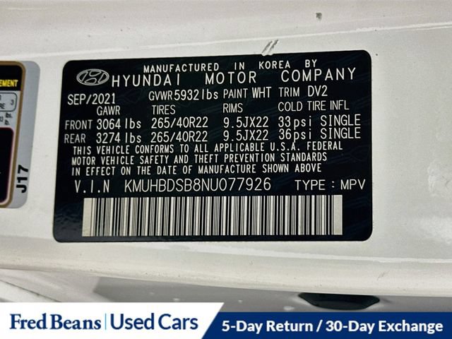 Used 2022 Genesis GV80 2.5T w/ Prestige Package 04 AWD/4WD image 40
