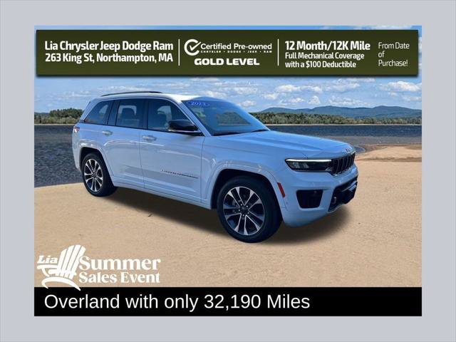 Certified 2023 Jeep Grand Cherokee Overland w/ Luxury Tech Group IV