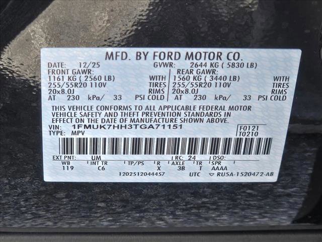 New 2026 Ford Explorer Platinum RWD image 18
