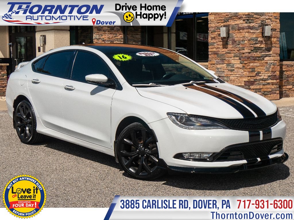 Used 2016 Chrysler 200 C w/ Navigation & Sound Group I