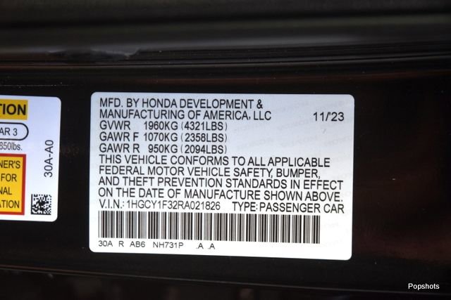 Used 2024 Honda Accord EX image 21