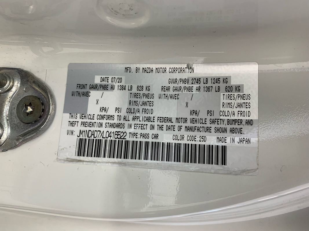 Used 2020 MAZDA MX-5 Miata Grand Touring image 22
