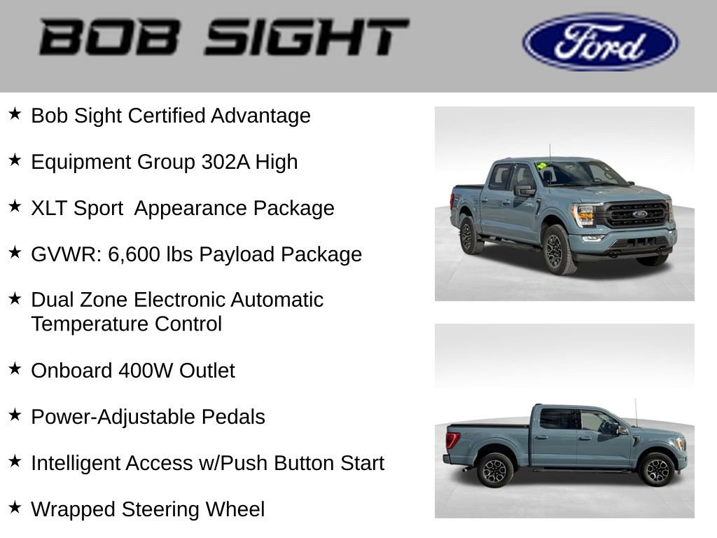 Used 2023 Ford F150 XLT w/ Equipment Group 302A High image 4