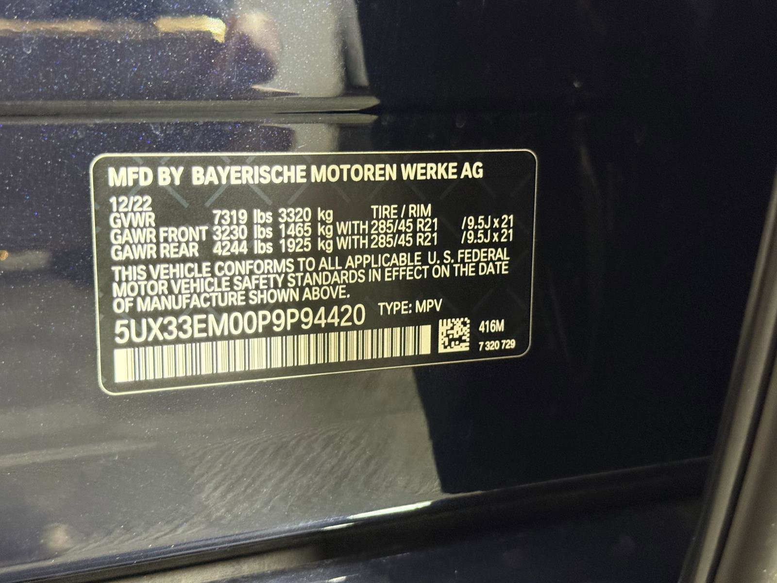 Used 2023 BMW X7 M60i w/ Executive Package image 30