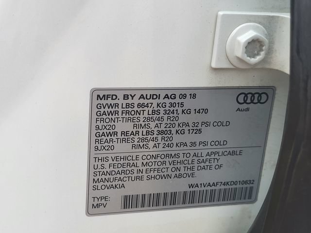 Used 2019 Audi Q7 3.0T Prestige AWD/4WD image 30