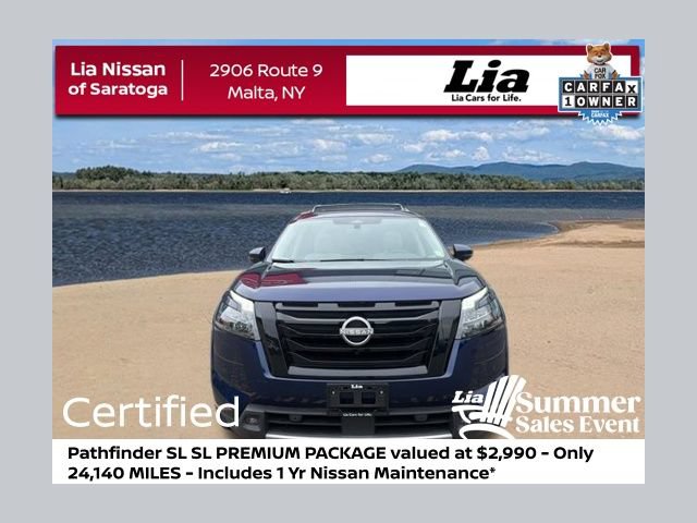 Certified 2025 Nissan Pathfinder SL w/ SL Premium Package AWD/4WD image 1