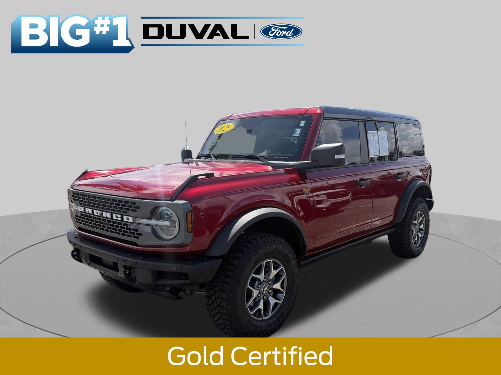 Certified 2025 Ford Bronco Badlands AWD/4WD image 3