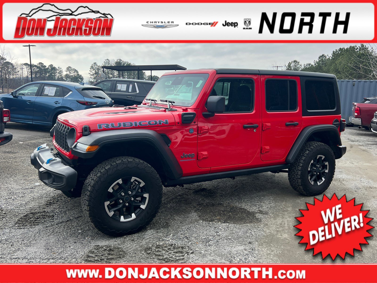 Used 2025 Jeep Wrangler Unlimited Rubicon 4xe image 1