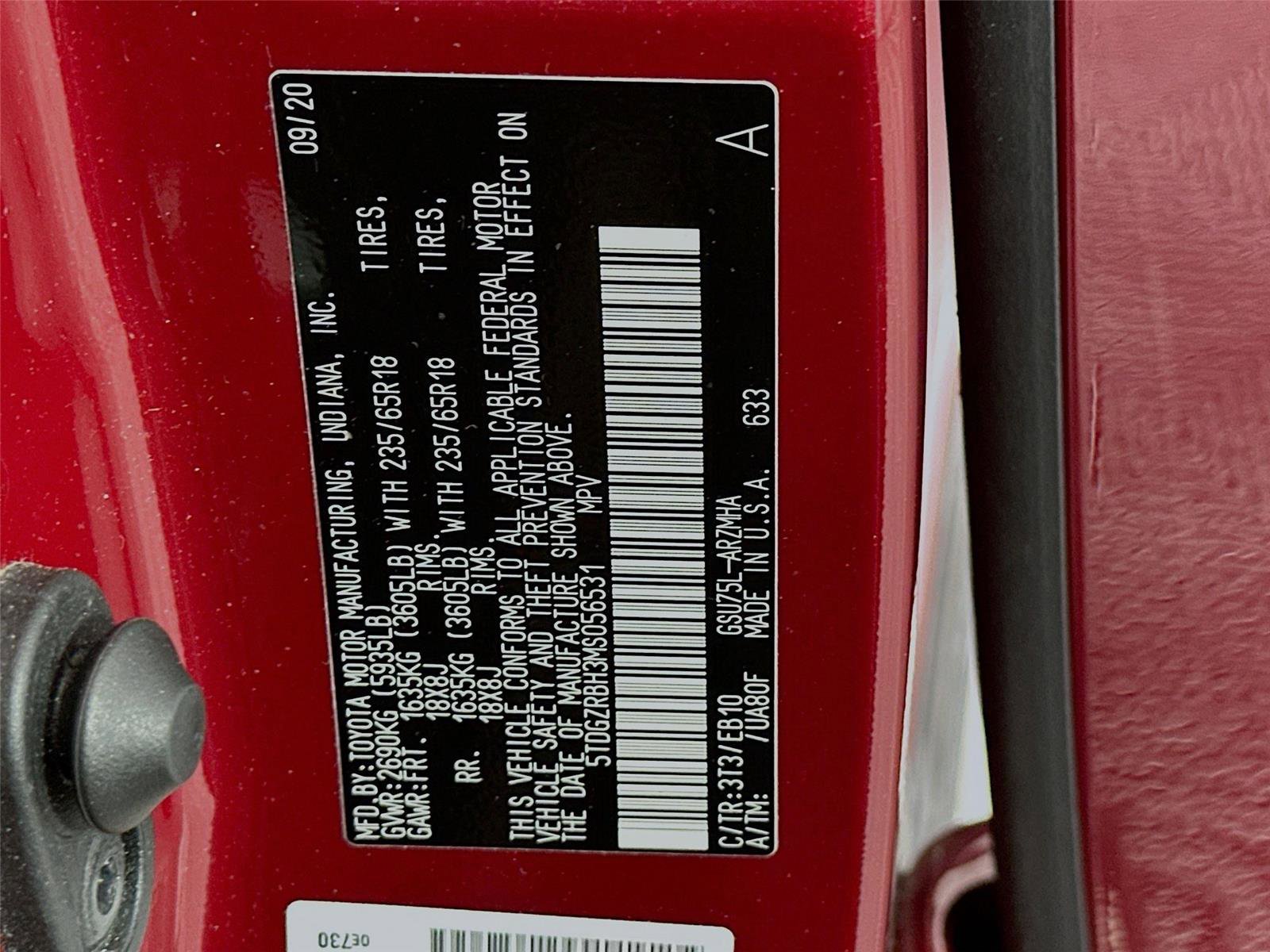 Certified 2021 Toyota Highlander XLE AWD/4WD image 23