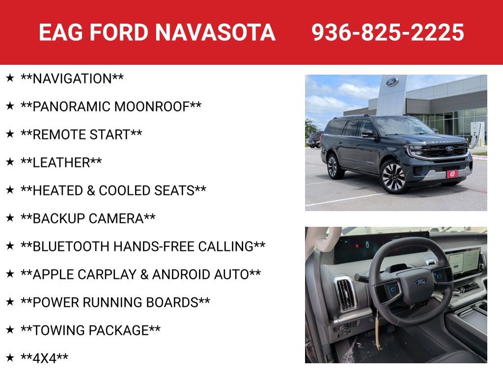 New 2026 Ford Expedition Max Platinum AWD/4WD image 4