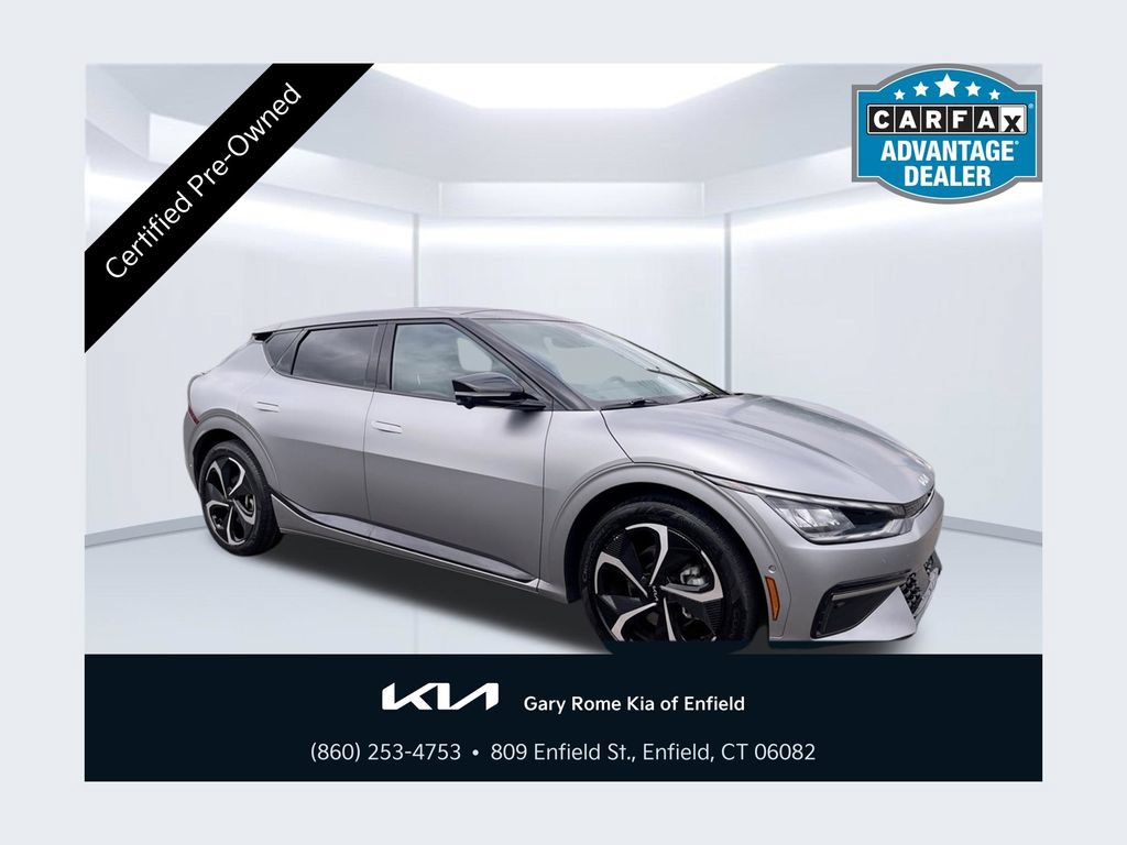 Certified 2023 Kia EV6 GT-Line w/ GT-Line Suede Seat Package AWD/4WD image 1
