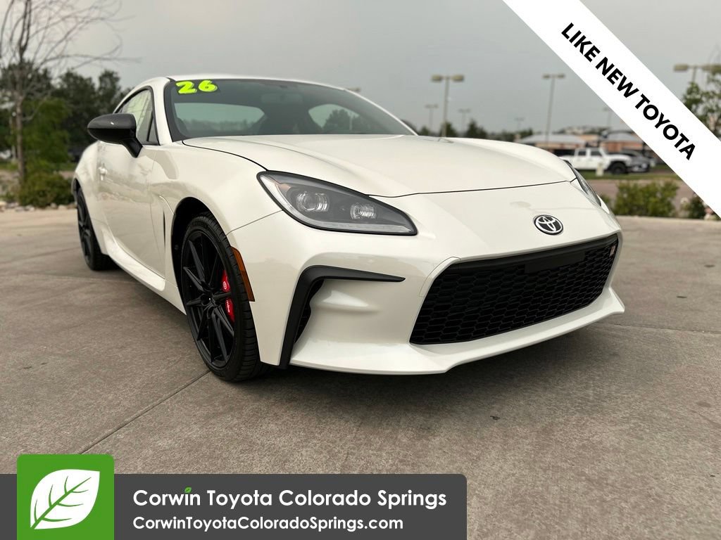 Used 2026 Toyota GR86 w/ Performance Package