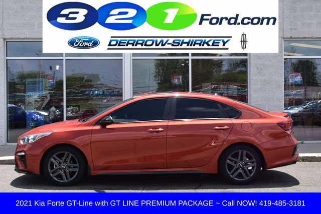 Used 2021 Kia Forte GT-Line w/ GT-Line Premium Package FWD image 2