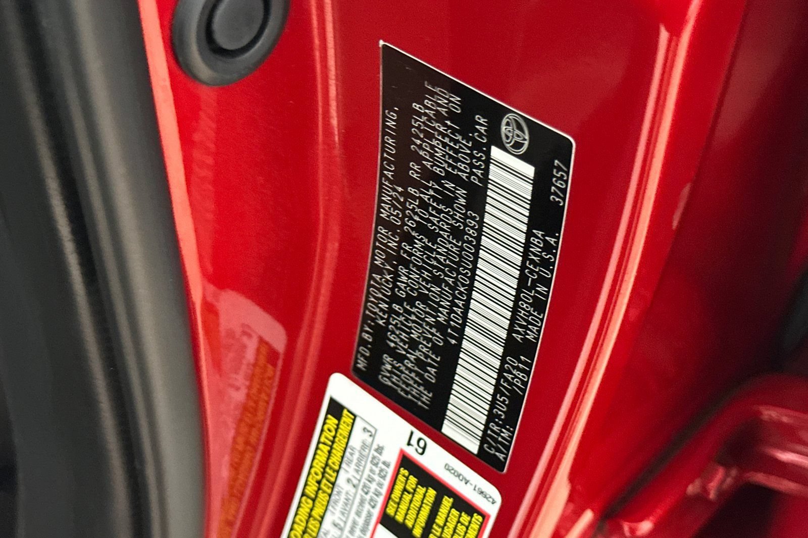 Certified 2025 Toyota Camry LE FWD image 28