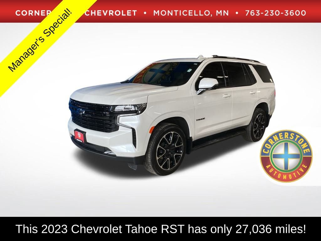 Used 2023 Chevrolet Tahoe RST w/ Sport Performance Package image 1