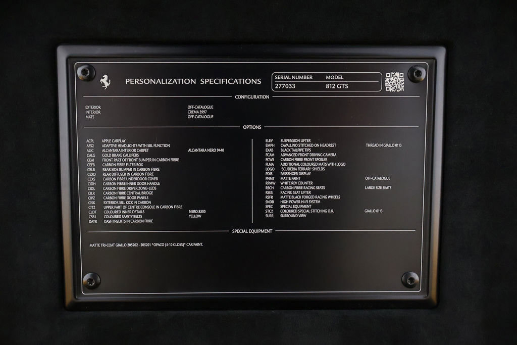 Used 2022 Ferrari 812 GTS image 69