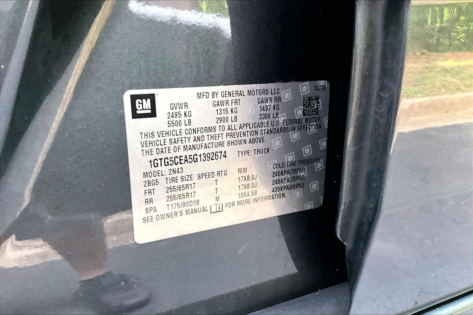 Used 2016 GMC Canyon SLE RWD image 31