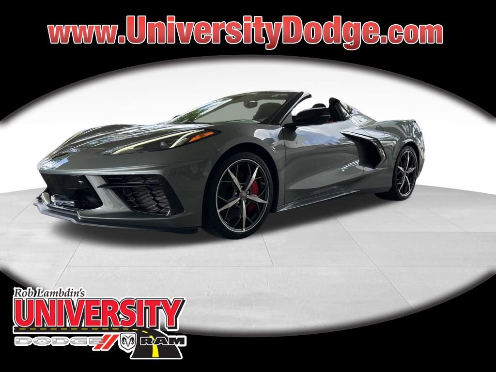 Used 2022 Chevrolet Corvette Stingray Premium Conv w/ Z51 Performance Package RWD image 1
