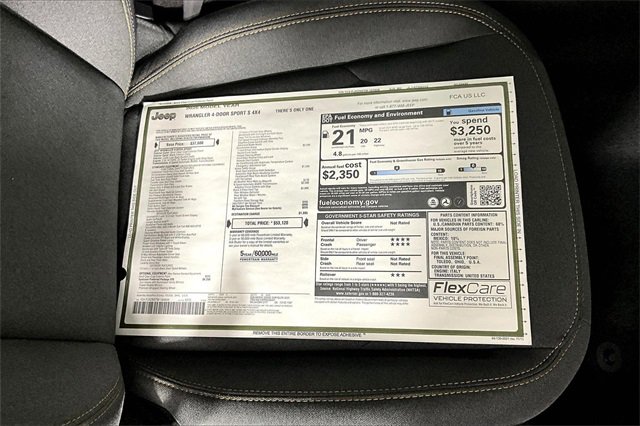 New 2026 Jeep Wrangler Sport S image 14