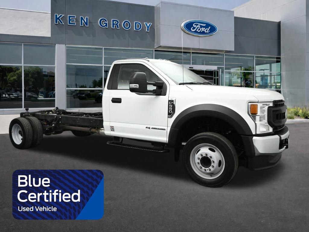 Certified 2020 Ford F550 2WD Regular Cab Super Duty image 1