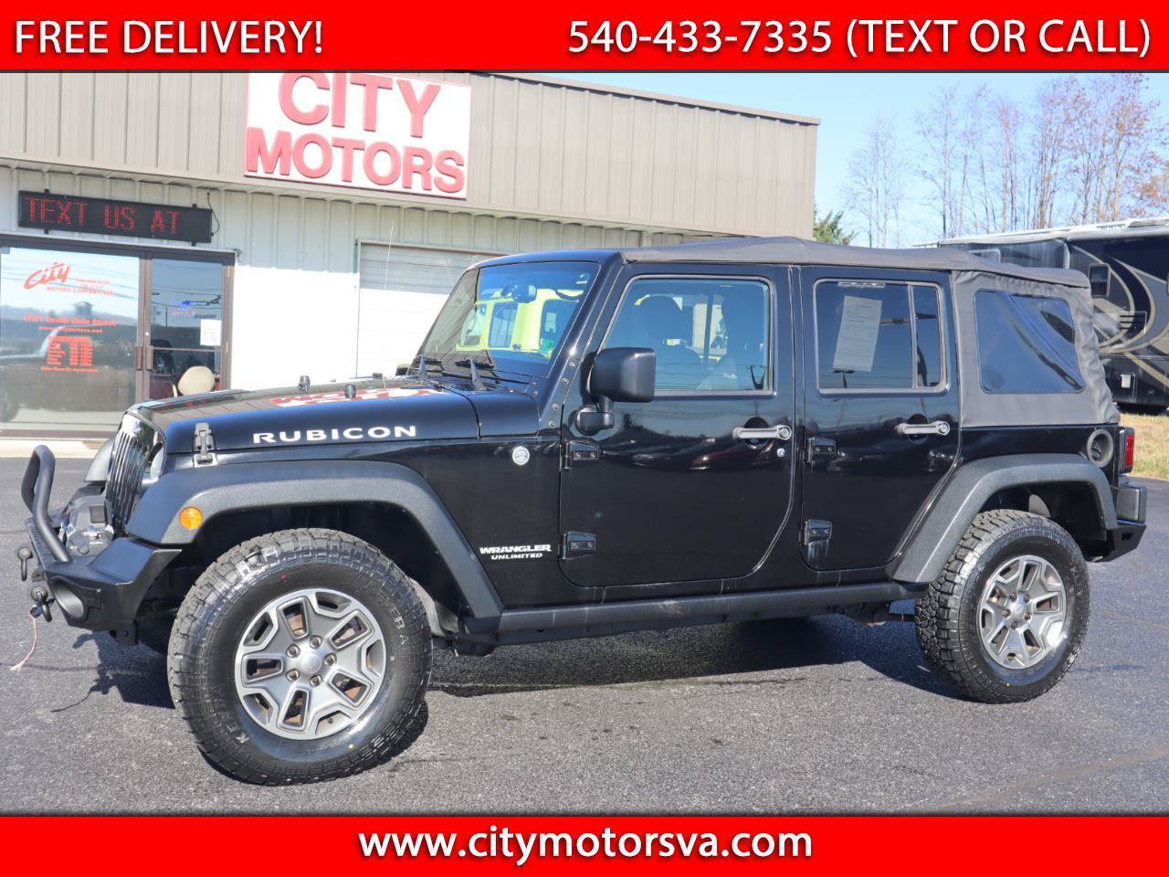 Used 2014 Jeep Wrangler Unlimited Rubicon w/ Connectivity Group