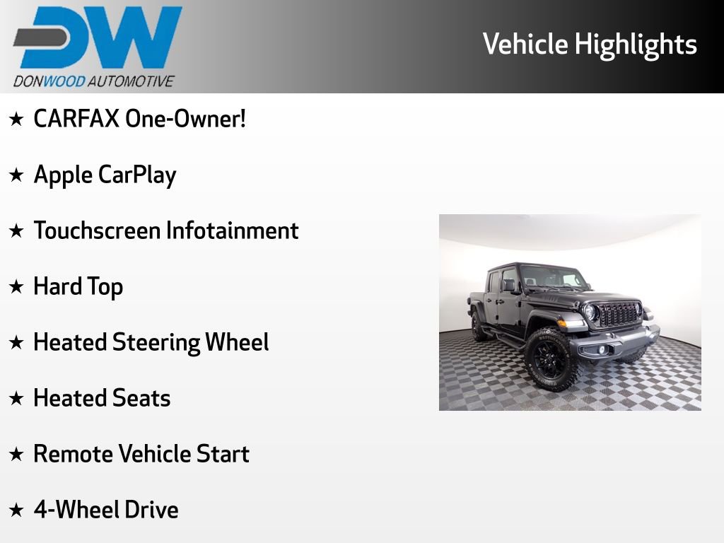Used 2024 Jeep Gladiator Sport AWD/4WD image 3