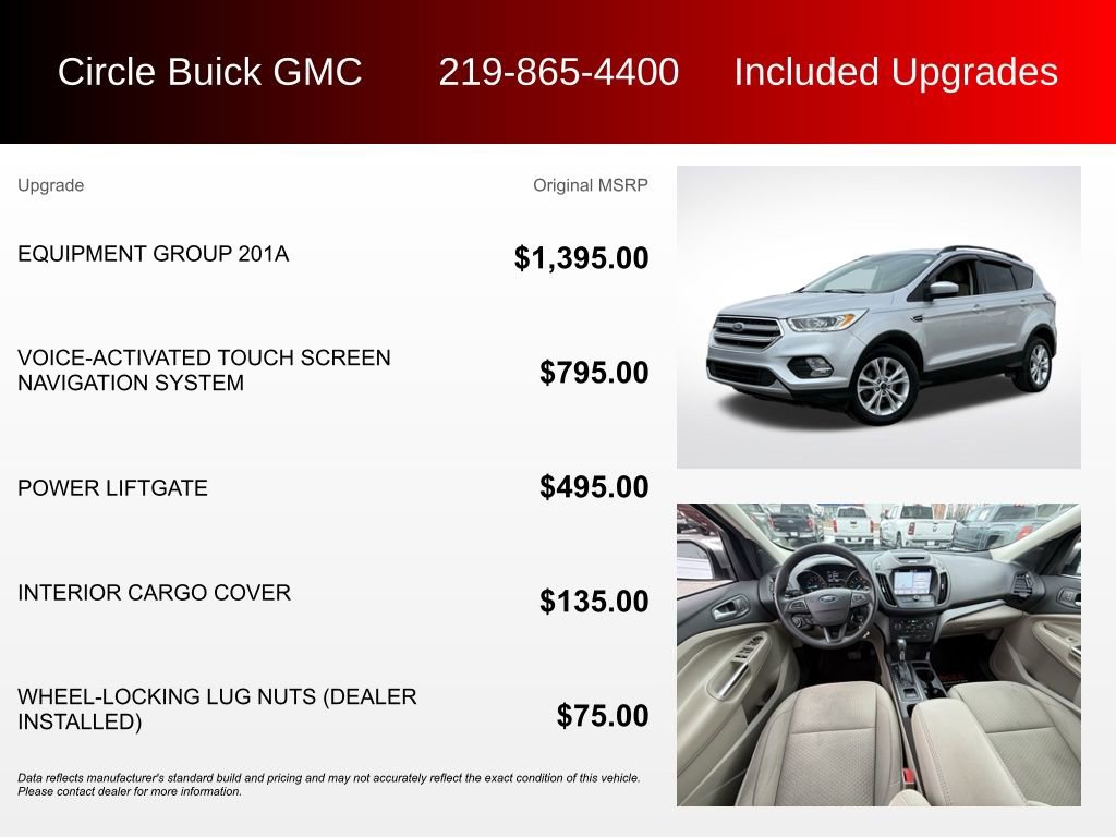 Used 2017 Ford Escape SE w/ Equipment Group 201A image 3