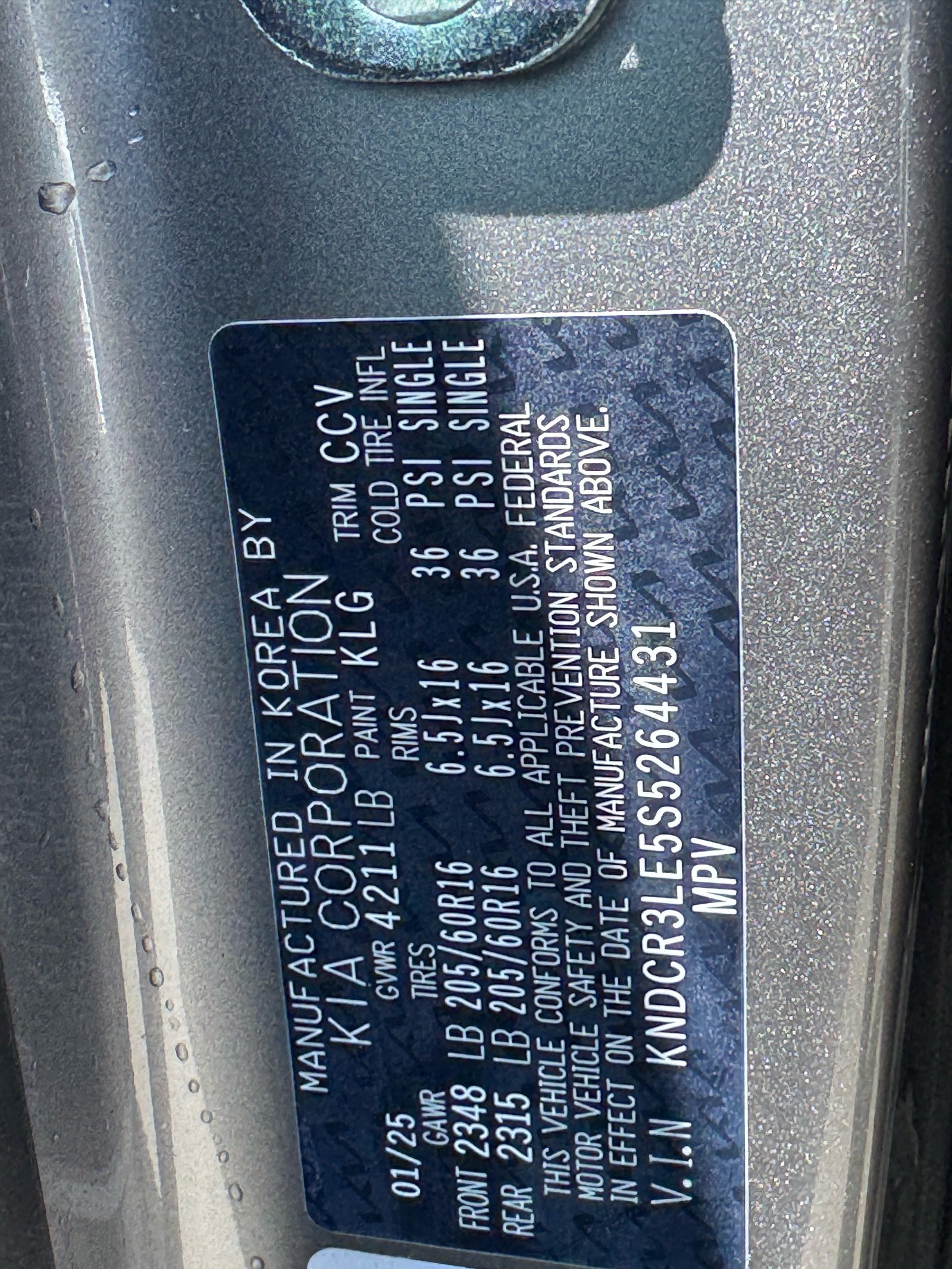 Certified 2025 Kia Niro EX FWD image 32