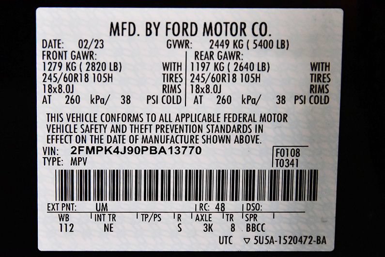 Used 2023 Ford Edge SEL w/ Sport Appearance Package AWD/4WD image 16